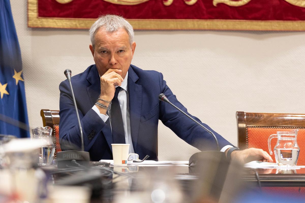 El consejero de Obras Públicas, Transportes y Vivienda del Gobierno de Canarias, Sebastián Franquis.