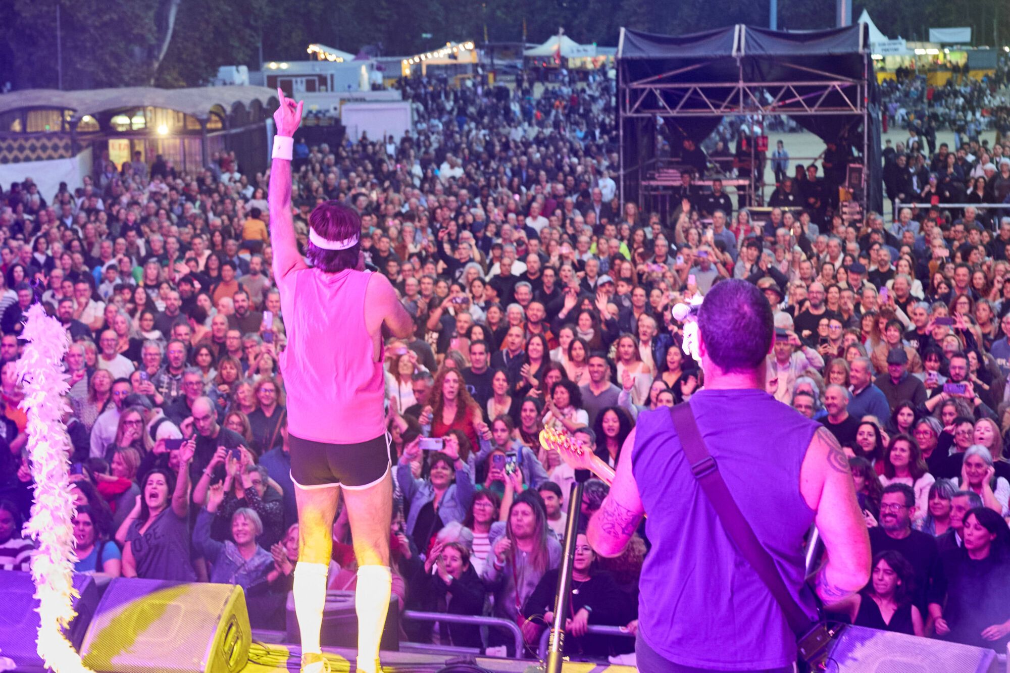 Les imatges del concert de Di Versiones a la Copa