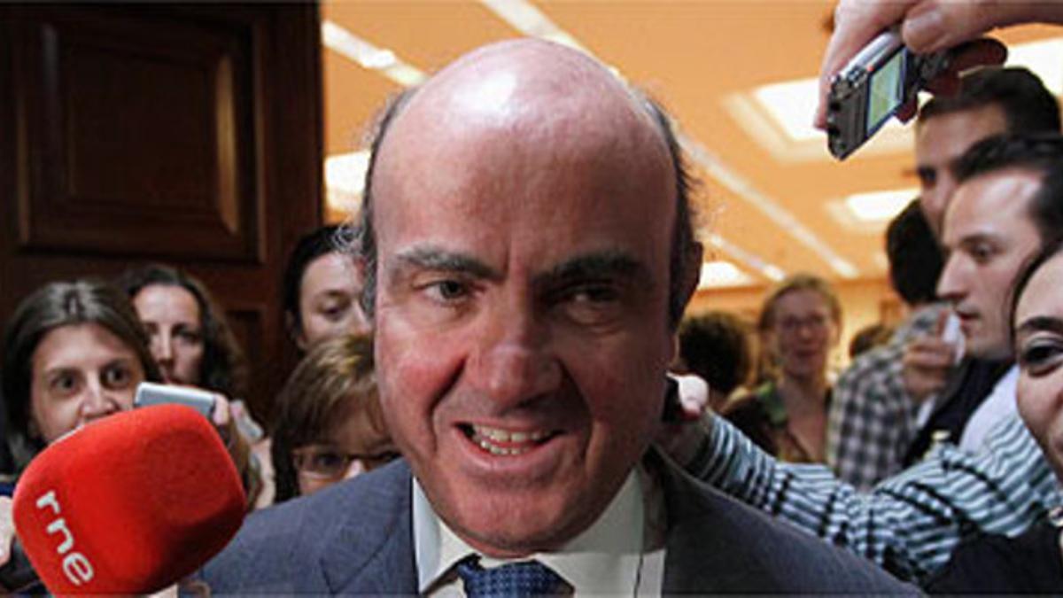 Luís de Guindos, ministro de Economía