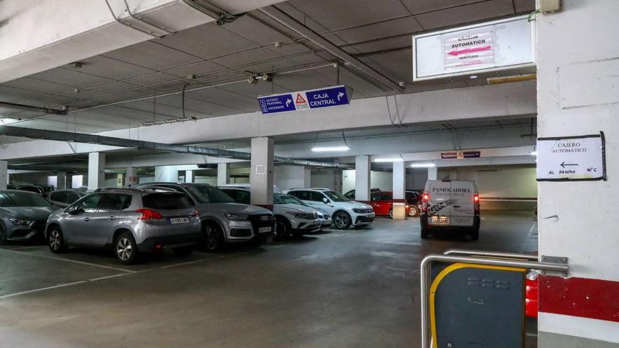 Interior del aparcamiento de Xoán XXIII. |  Iñaki Abella