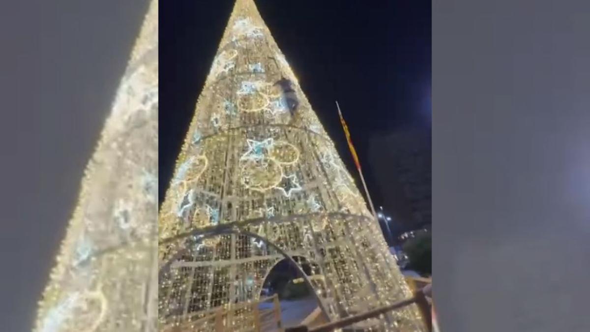 Una captura de la gravació.