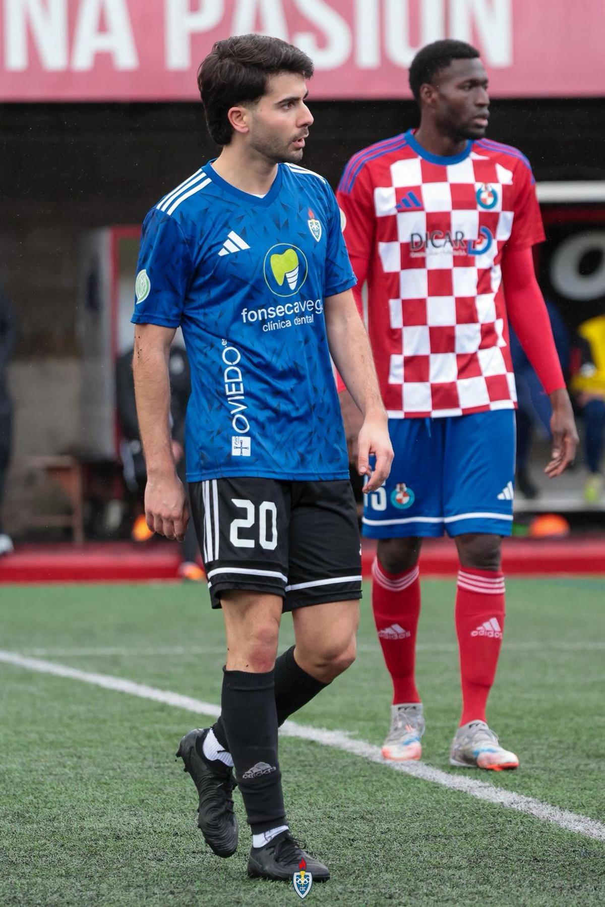 Álex "Toquero", el pasado domingo, en el Pepe Quimarán