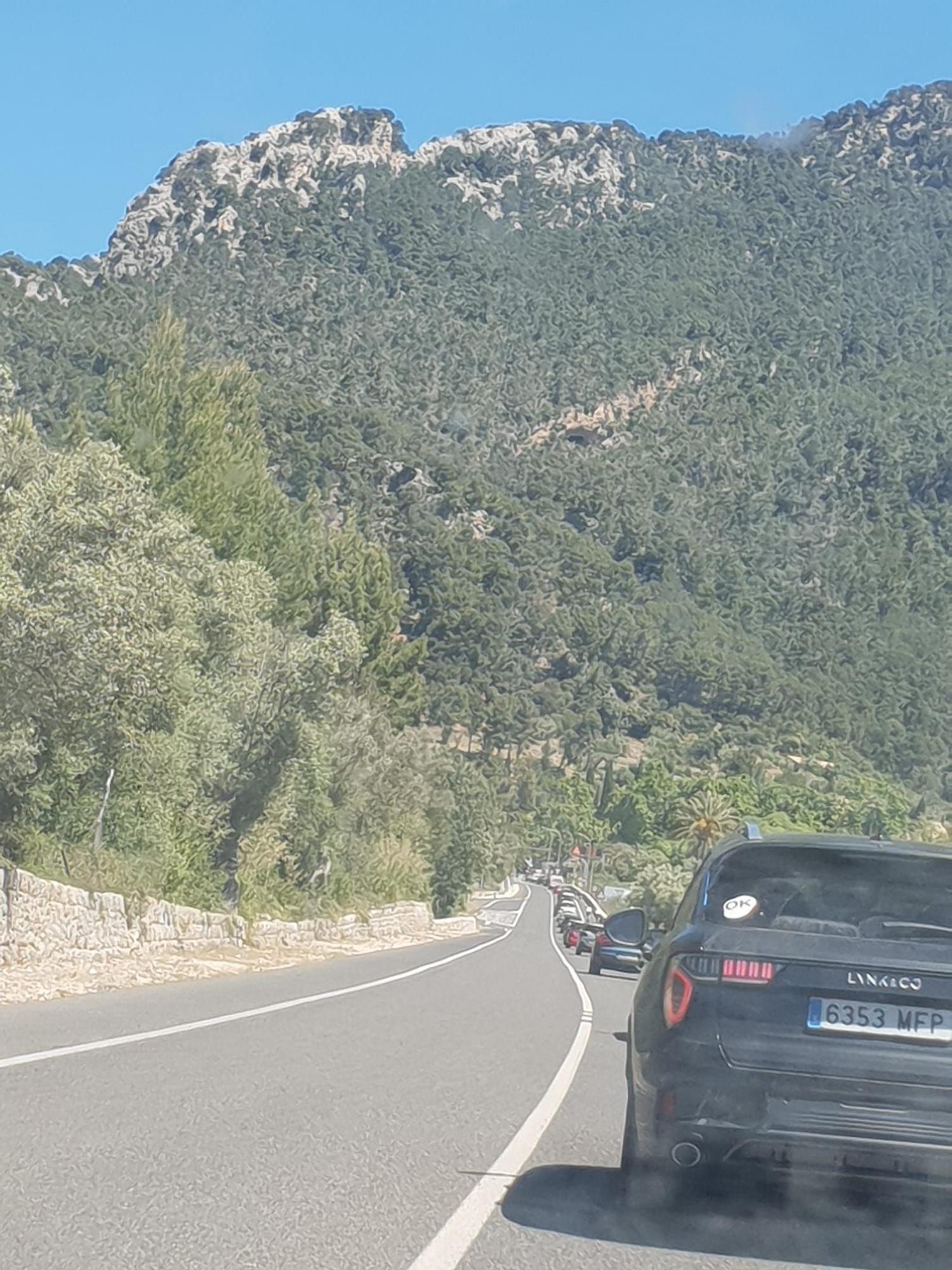 Este es el caos que vive Sóller debido a la afluencia masiva de visitantes