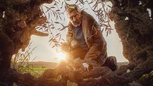 Imagen del cartel de la película El rastre del llop.