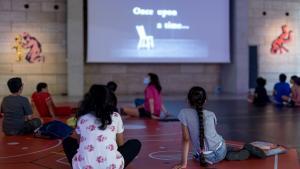 Imagen de una edición de películas infantiles en el CCCB.