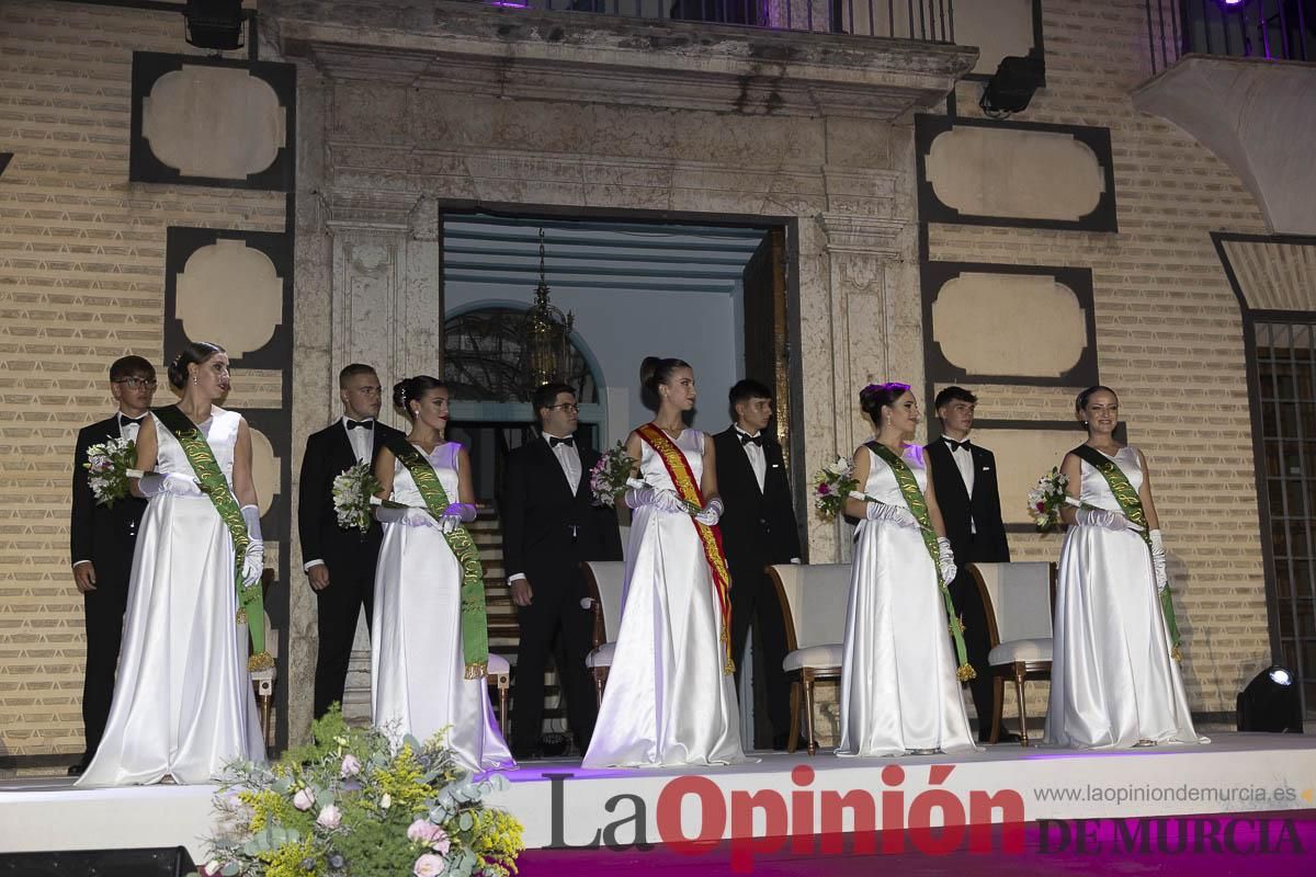 Así se ha vivido el pregón y la coronación de la reina de las Fiestas de Cehegín