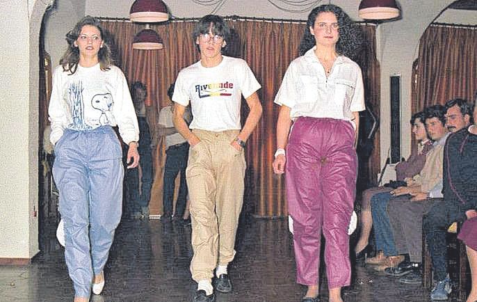 Desfiles de moda de los 80 y 90 en Xábia y Dénia