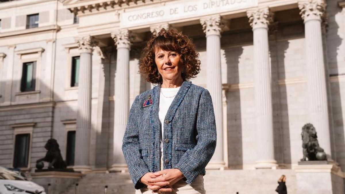 Ana Rivero, autora del libro 'Luz y taquígrafa: Cincuenta años transcribiendo la Historia de España'.