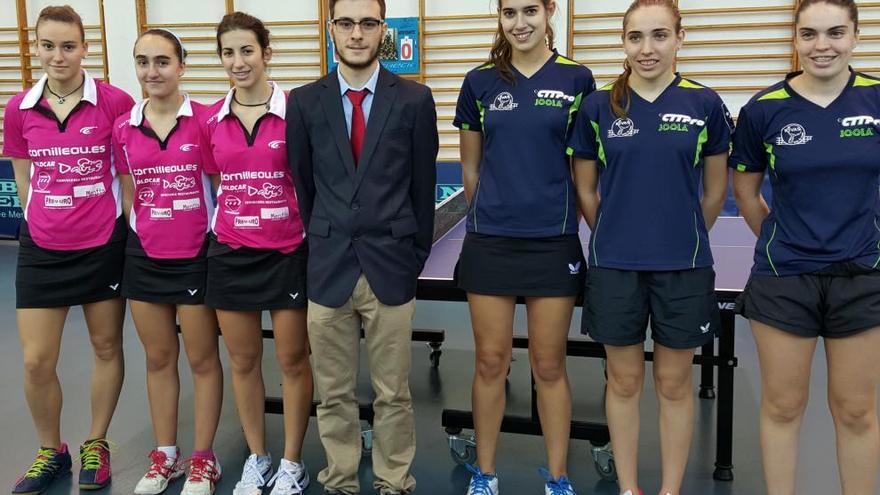 Casi pleno de Alicante Tenis Mesa el pasado fin de semana