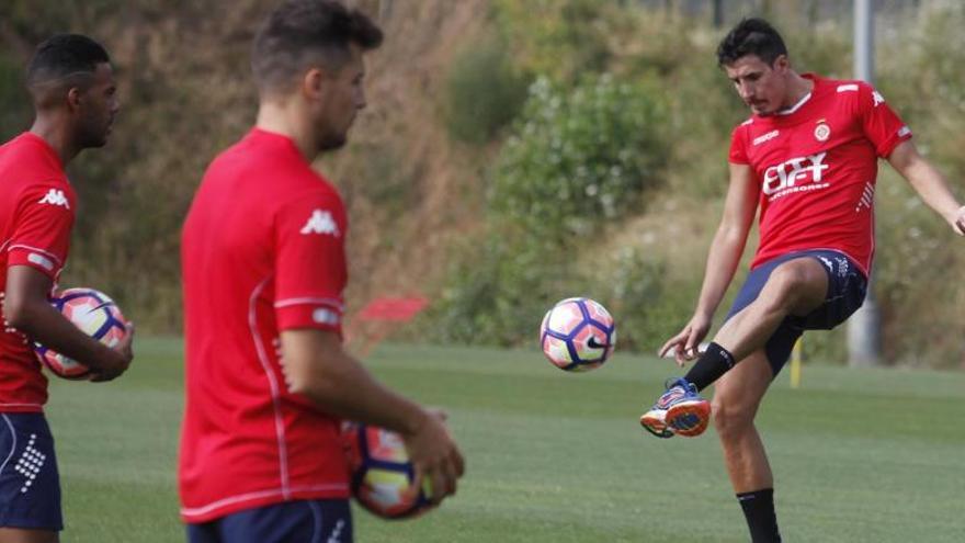 Un entrenament del Girona