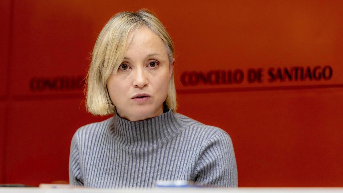 A concelleira socialista Marta Abal