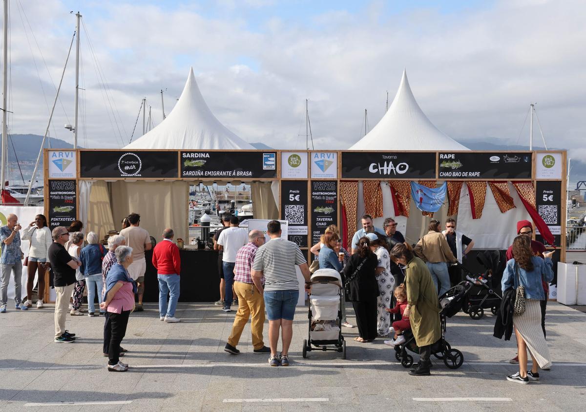 Imagen de la anterior edición del Vigo Seafest, la sexta.