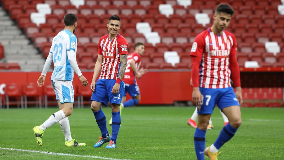 El Sporting-Lugo, en imágenes