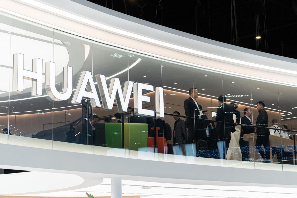 L'estand d'Huawei al Mobile World Congress