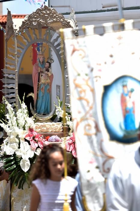 PROCESION VIRGEN DE LAS NIEVES. LOMO MAGULLO