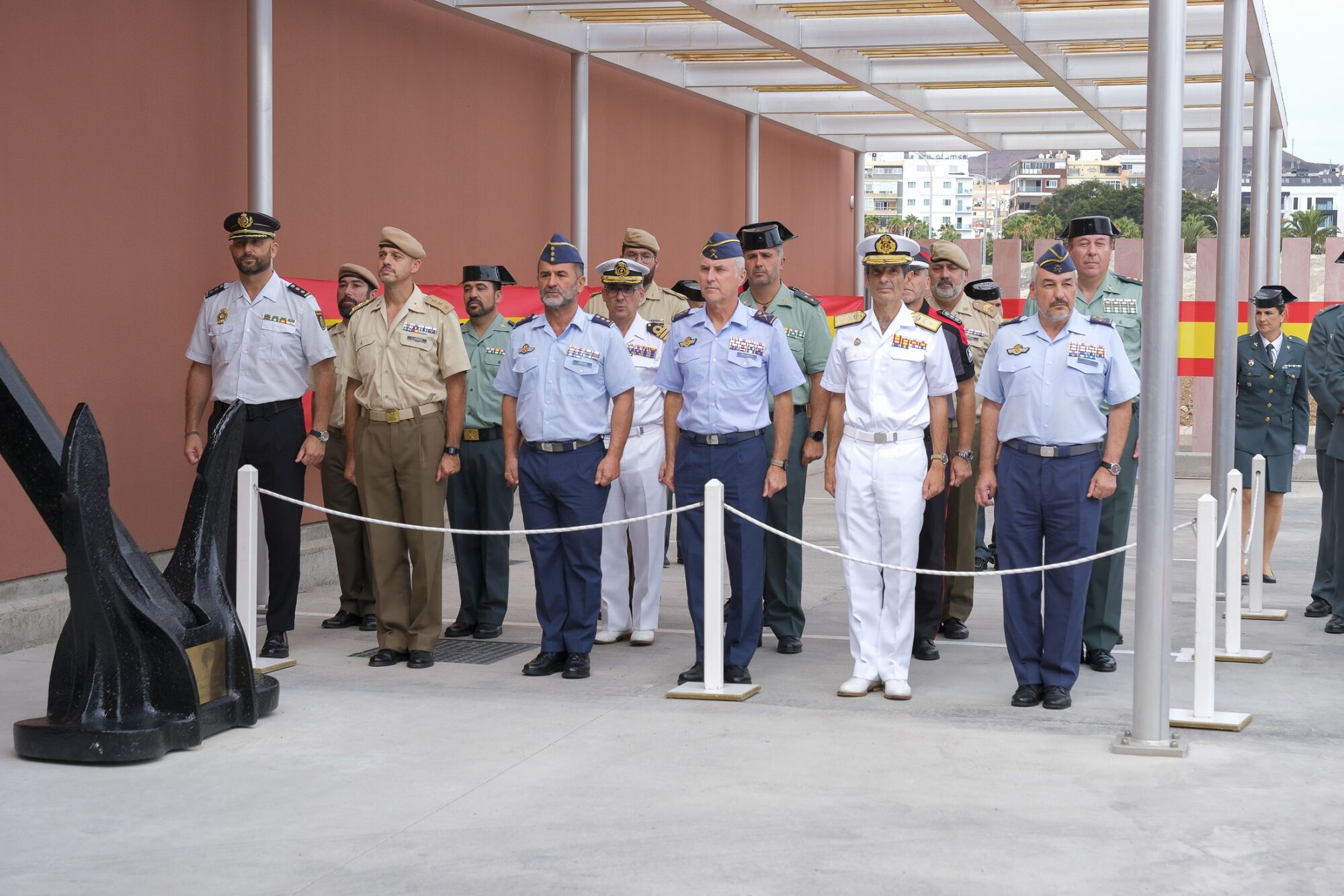 Inauguración de la Comisaría de la Guardia Civil en el Puerto de Las Palmas
