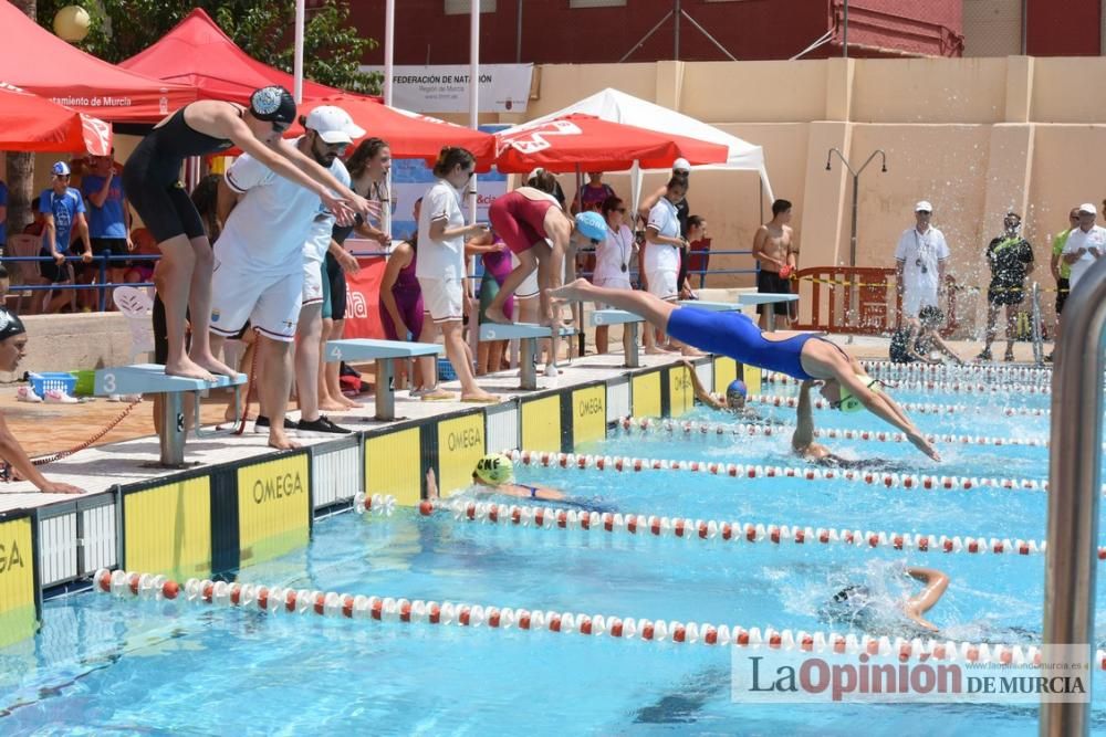 Final del Campeonato regional de natación.
