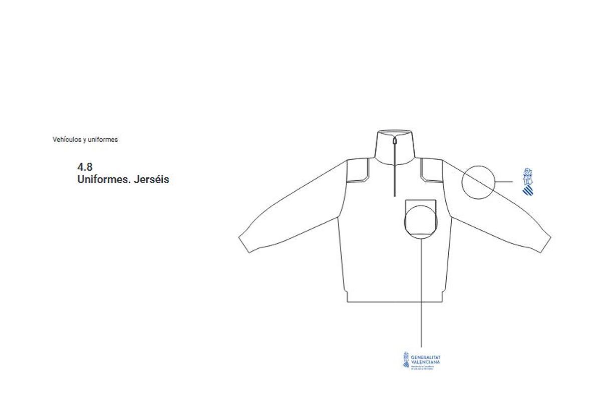 Nuevo manual de identidad encargado por la Generalitat, aplicando el azul como color corporativo.