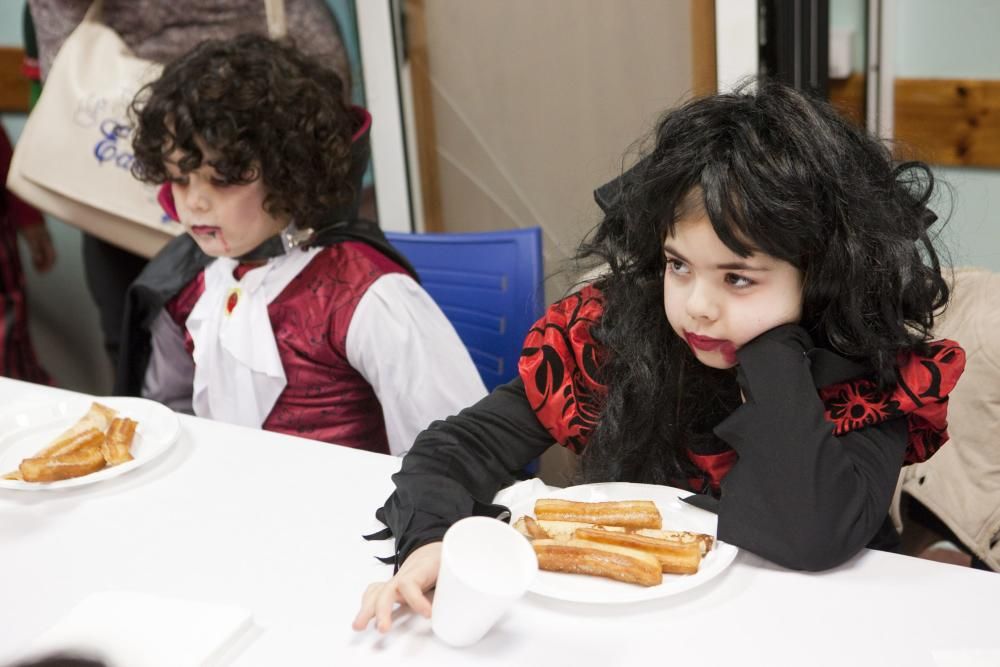 Carnaval, desfile y merienda infantil en Riaño y Langreo