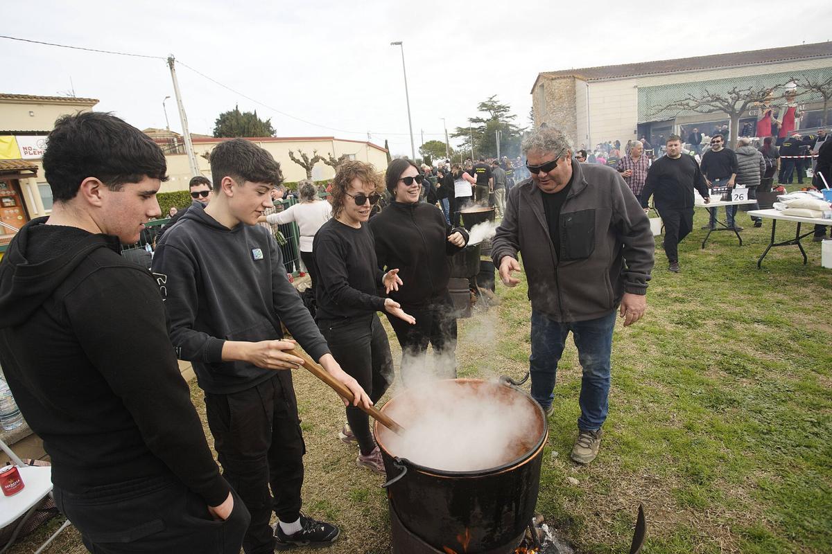Albons carnaval dinar popular tradicional arrossada d'Albons