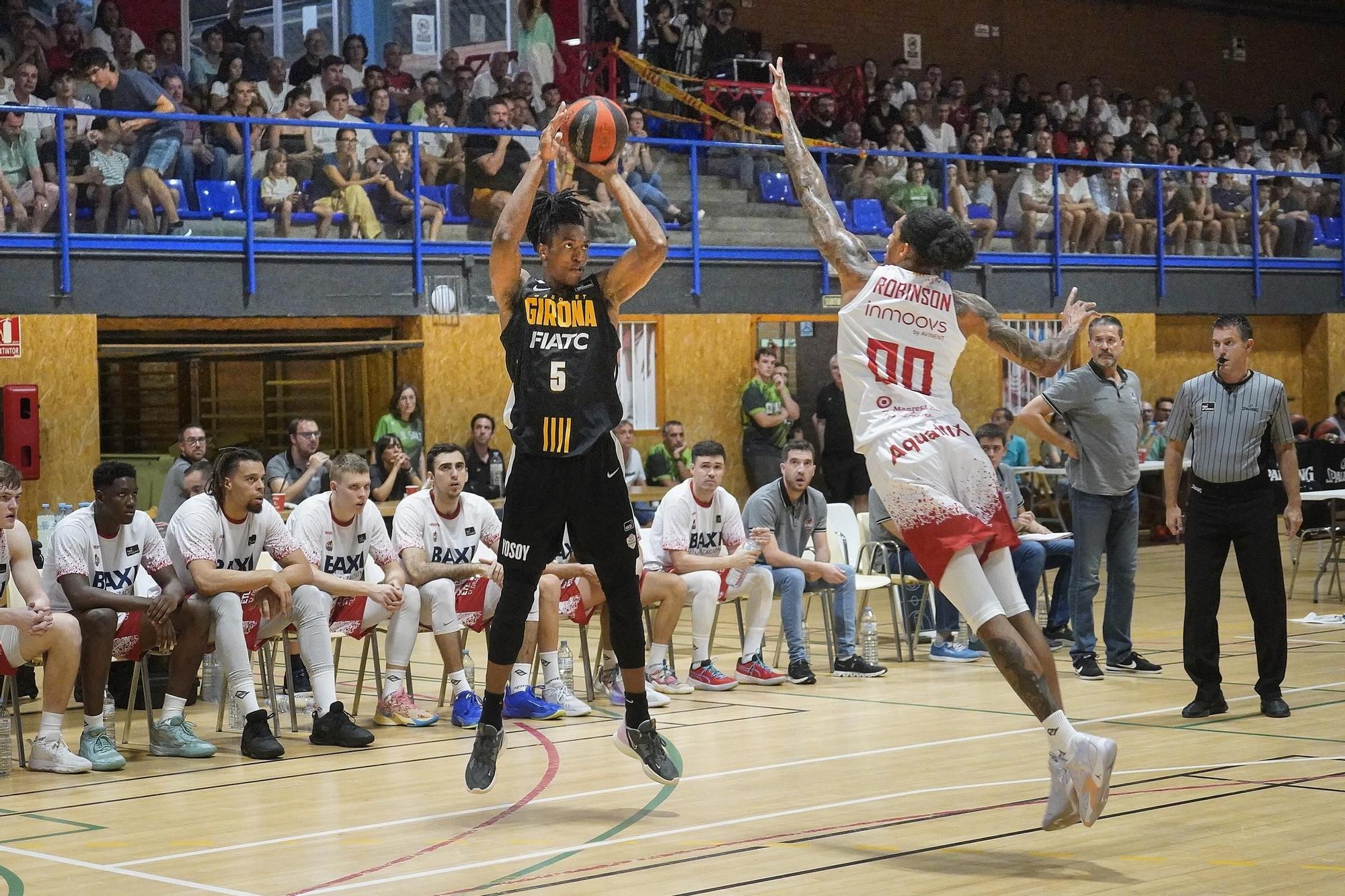 Les millors imatges del Bàsquet Girona - Manresa