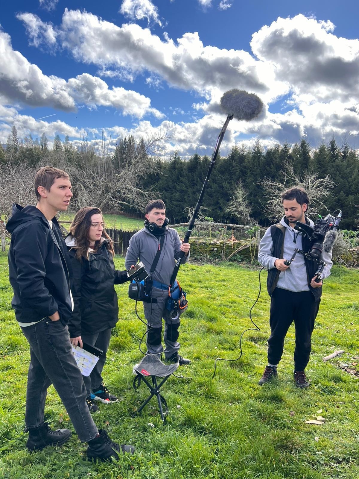 Rodaxe da longametraxe documental "360 curvas", candidata aos Mestre Mateo.