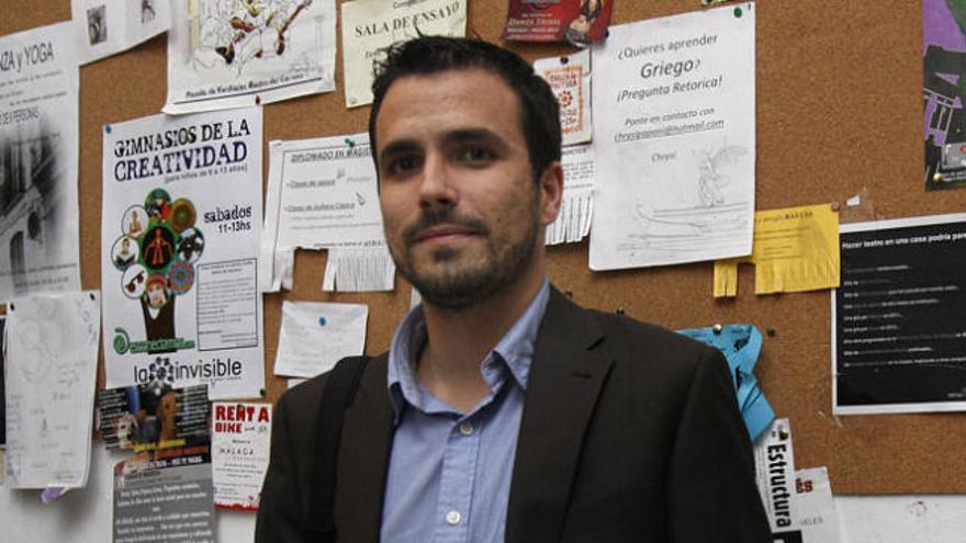 Alberto Garzón es diputado de Izquierda Unida por Málaga.