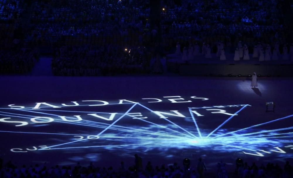 Espectacular cerimònia de clausura dels Jocs de Rio