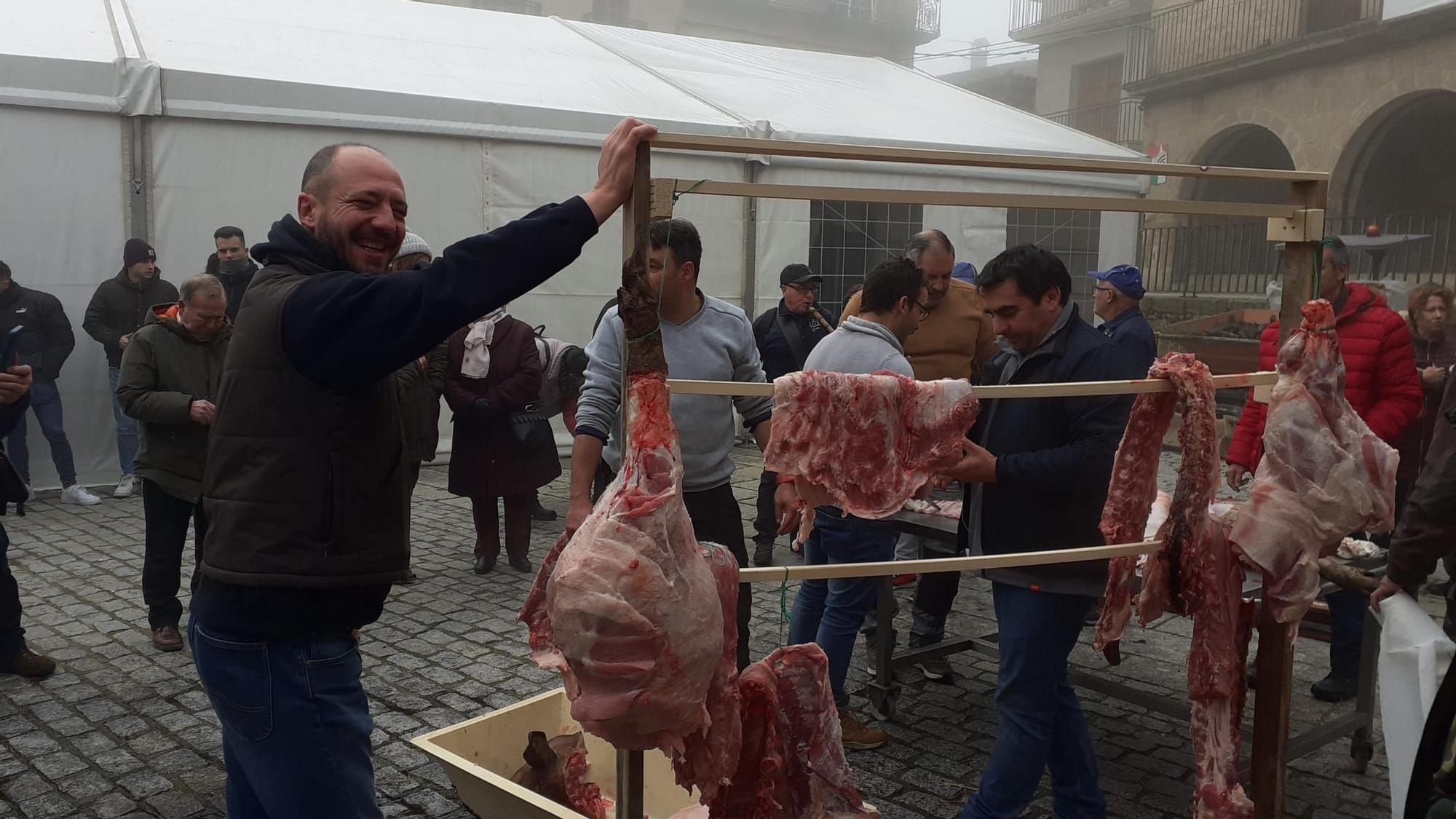 Fiesta de la matanza en Fermoselle