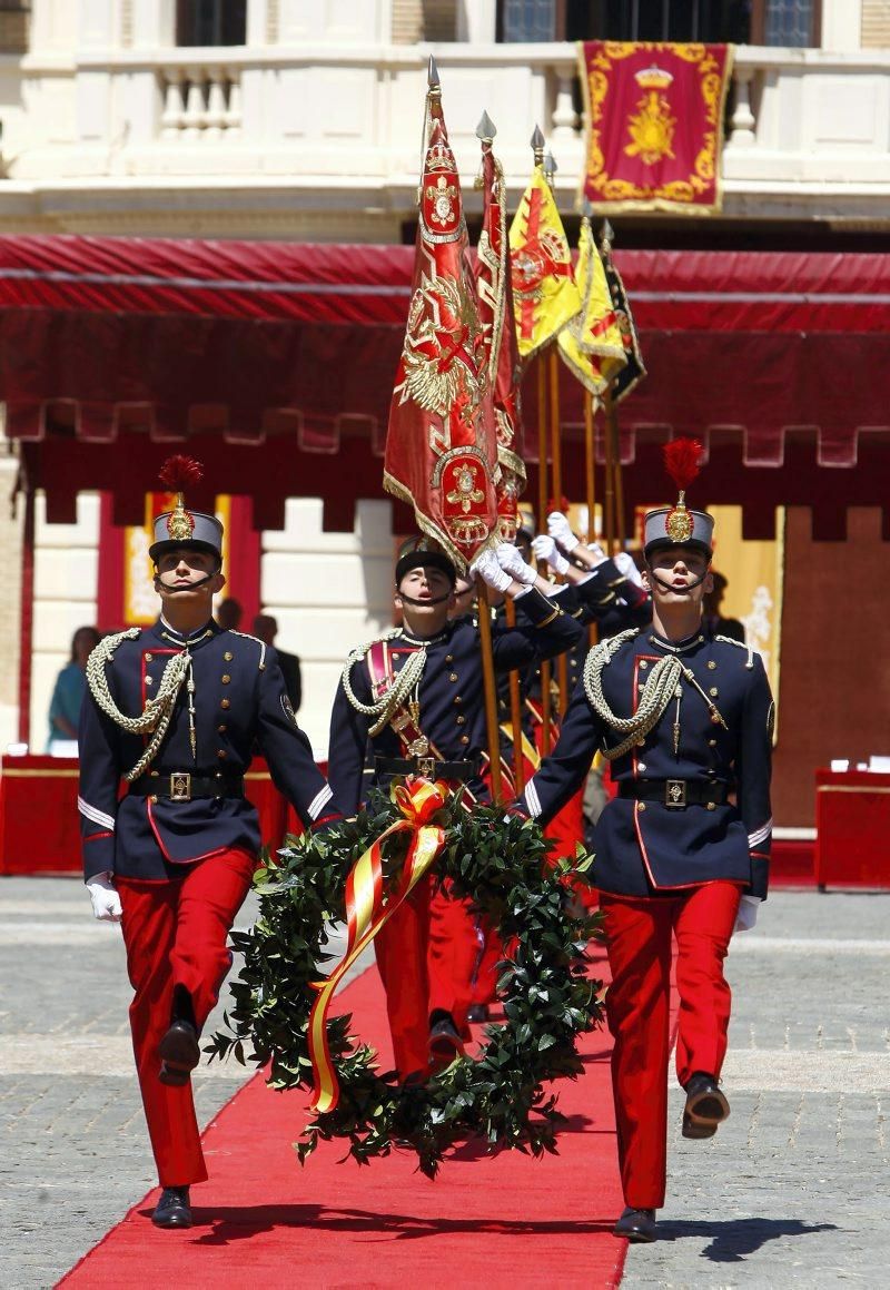 El rey entrega nuevos despachos en la Academia General Militar