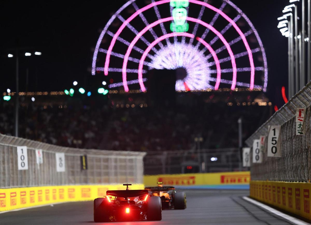 Una imagen del GP de Arabia Saudí del pasado año.