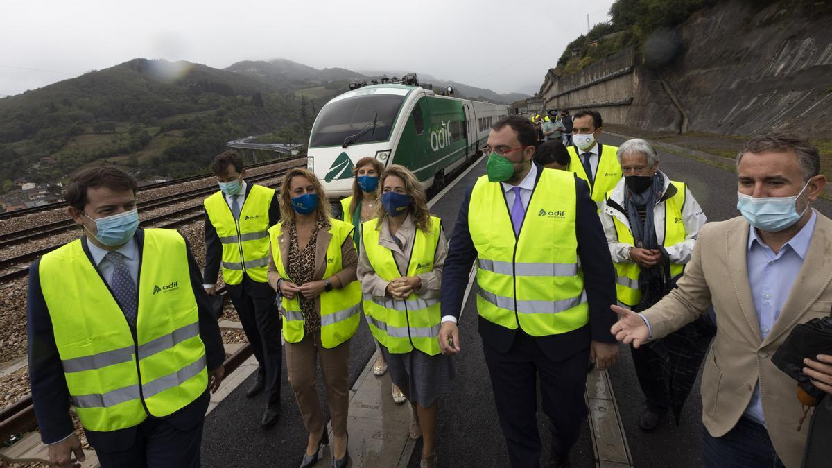 Día histórico para Asturias: Adif inicia las pruebas en los túneles de la variante de Pajares