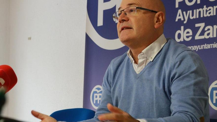 El concejal del Partido Popular, Julio Eguaras.