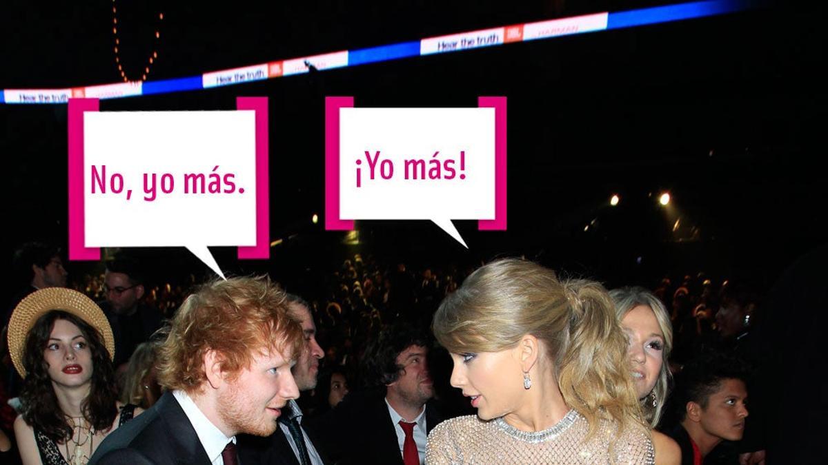 ¡Pelea de gatos! [Entre Ed Sheeran y Taylor Swift]