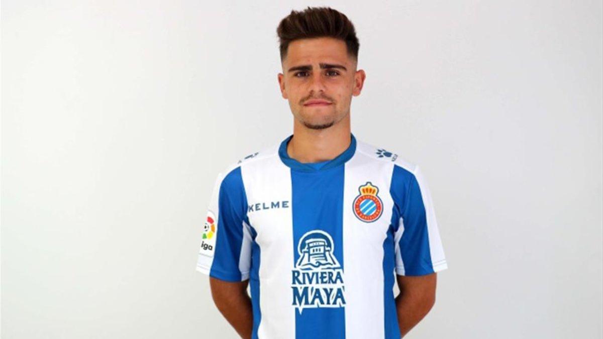 Óscar Melendo, jugador del RCD Espanyol