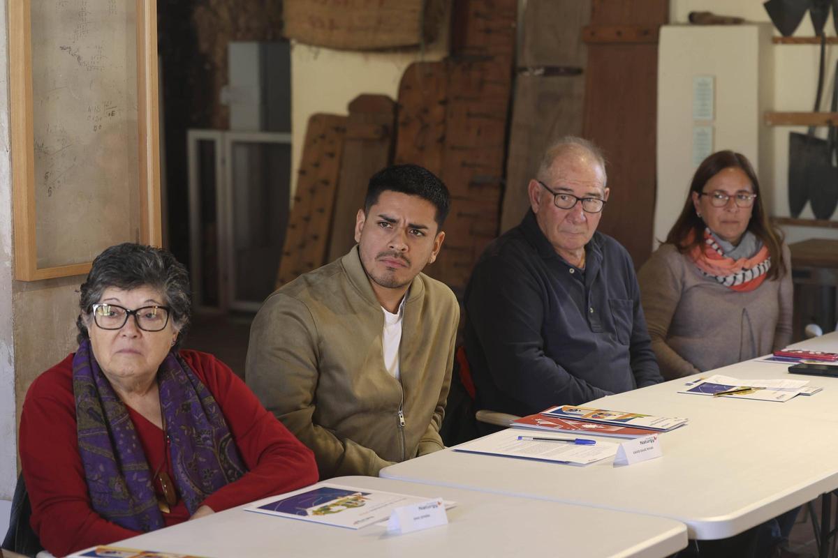 Representantes de Artic, Fundación Amigó y Fundación Movimiento Ciudadano, en la reunión con Naturgy.