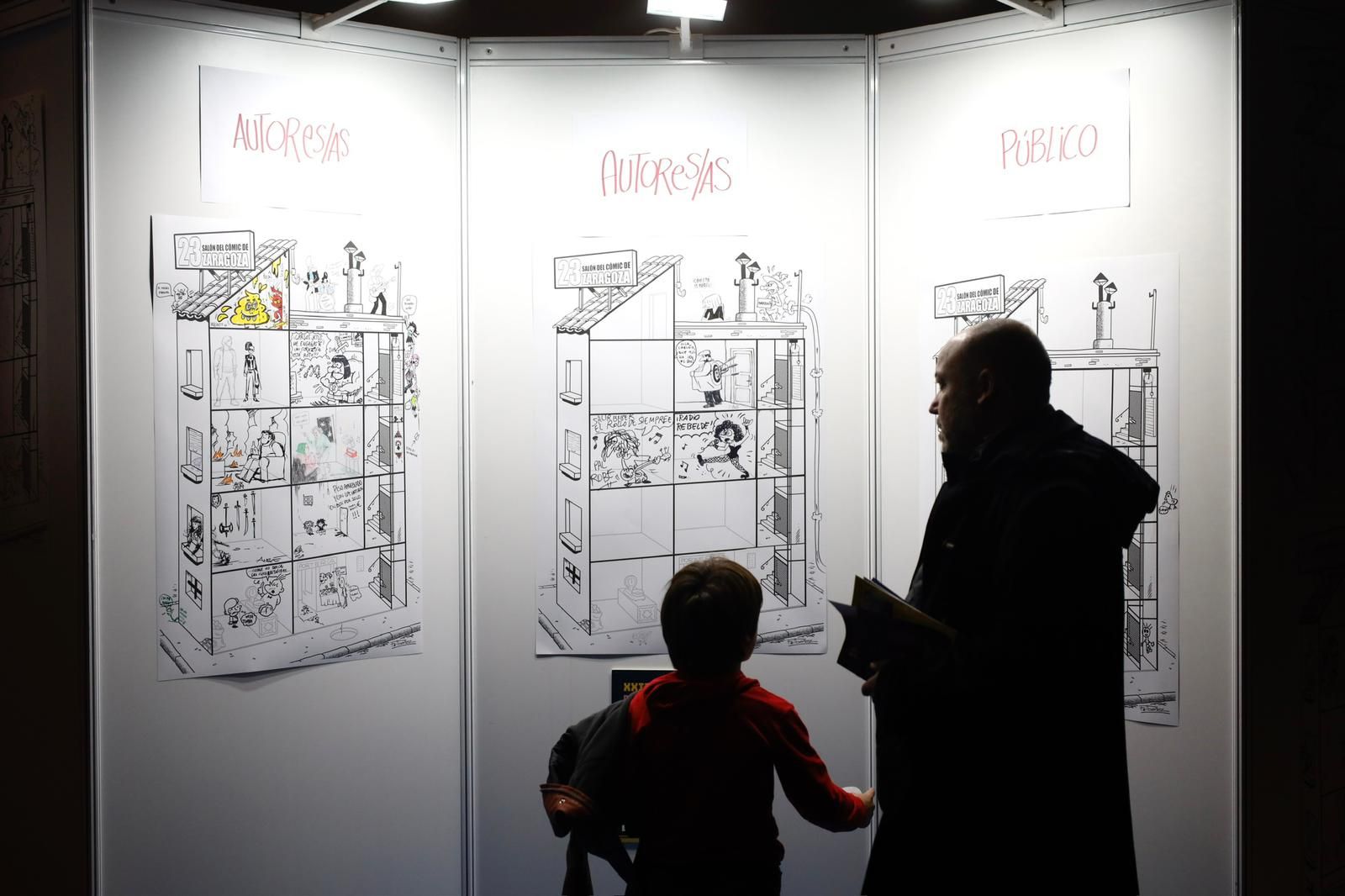 El Salón del Cómic de Zaragoza cierra sus puertas con otro llenazo