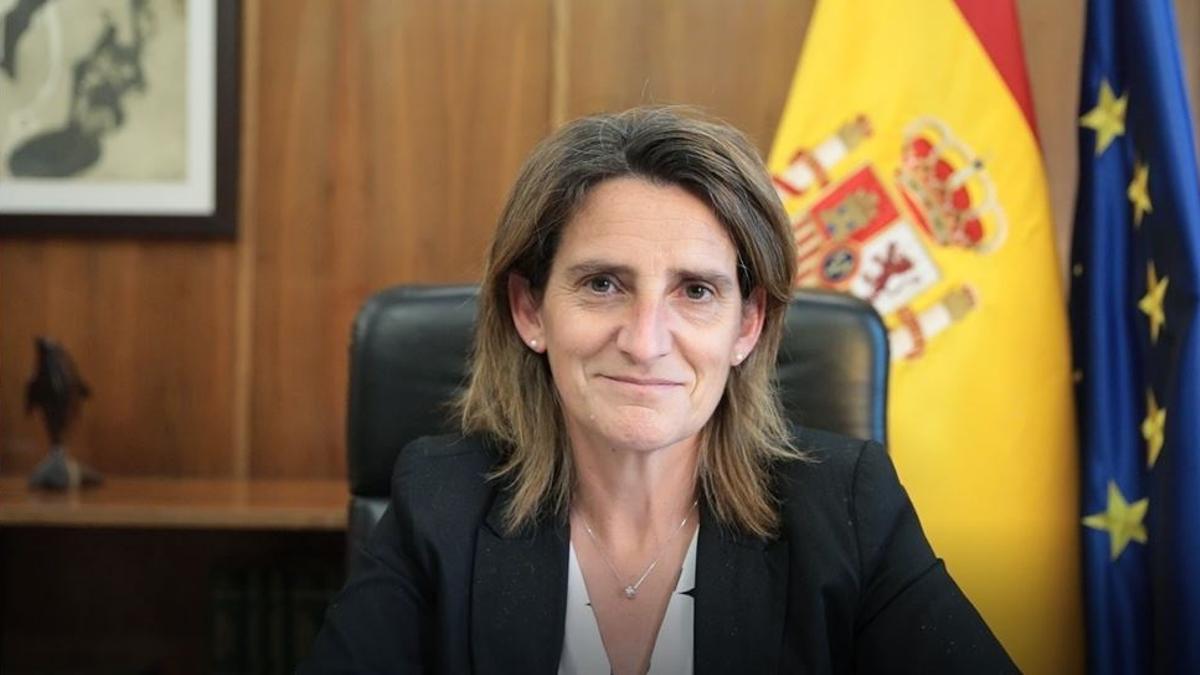 La vicepresidenta cuarta y ministra para la Transición Ecológica del Gobierno de España, Teresa Ribera