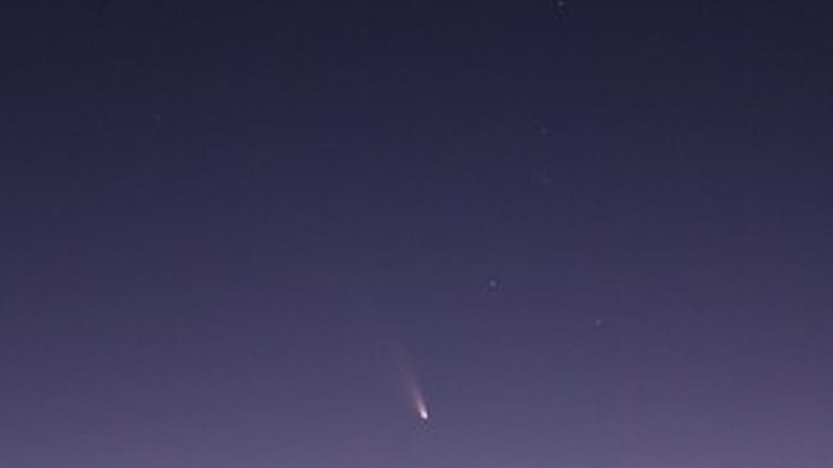 El cometa PanStarrs, visto, el pasado 3 de marzo, desde Australia.