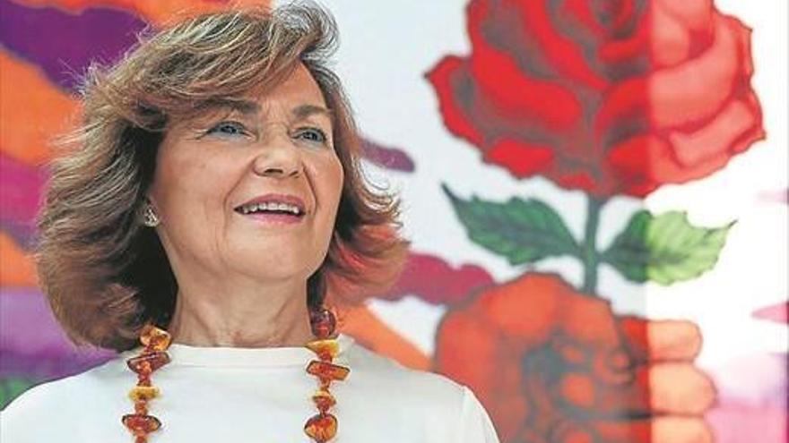 Carmen Calvo presiona a Unidas Podemos cara a la investidura