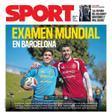 Esta es la portada de SPORT de hoy martes, 31 de marzo de 2026