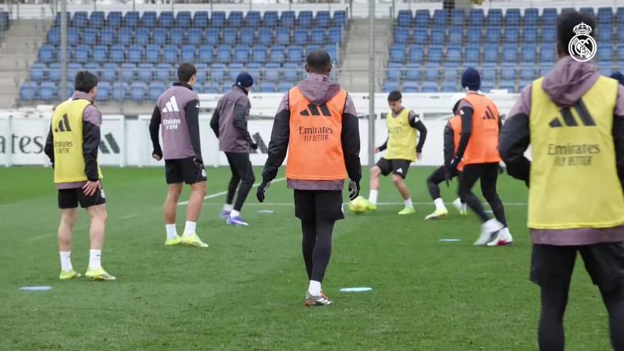 Carvajal y Rüdiger, con el grupo; Rodrygo, duda para Valencia