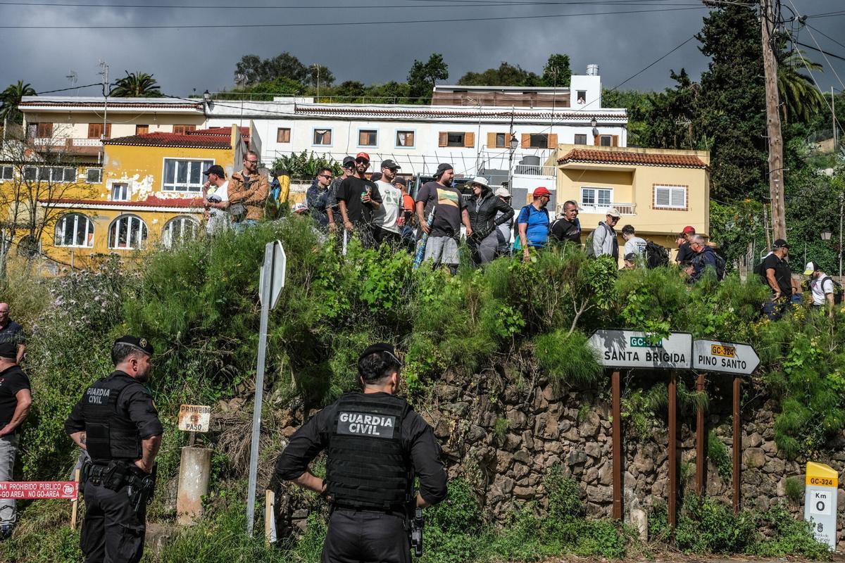 Rally Islas Canarias 2026: ambiente en la shakedown de Santa Brígida