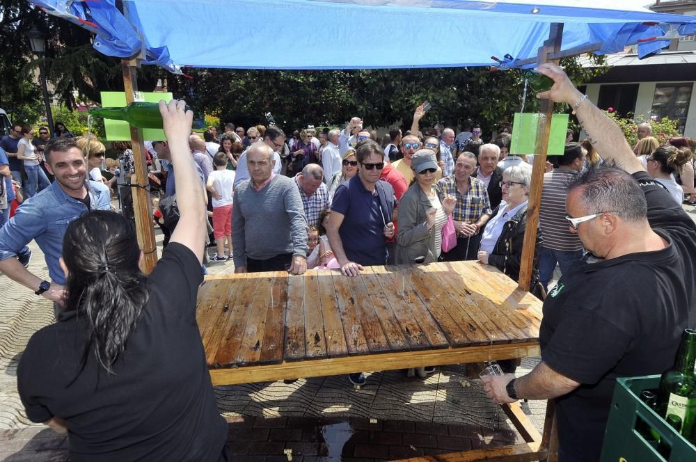 Festival de la sidra en El Entrego