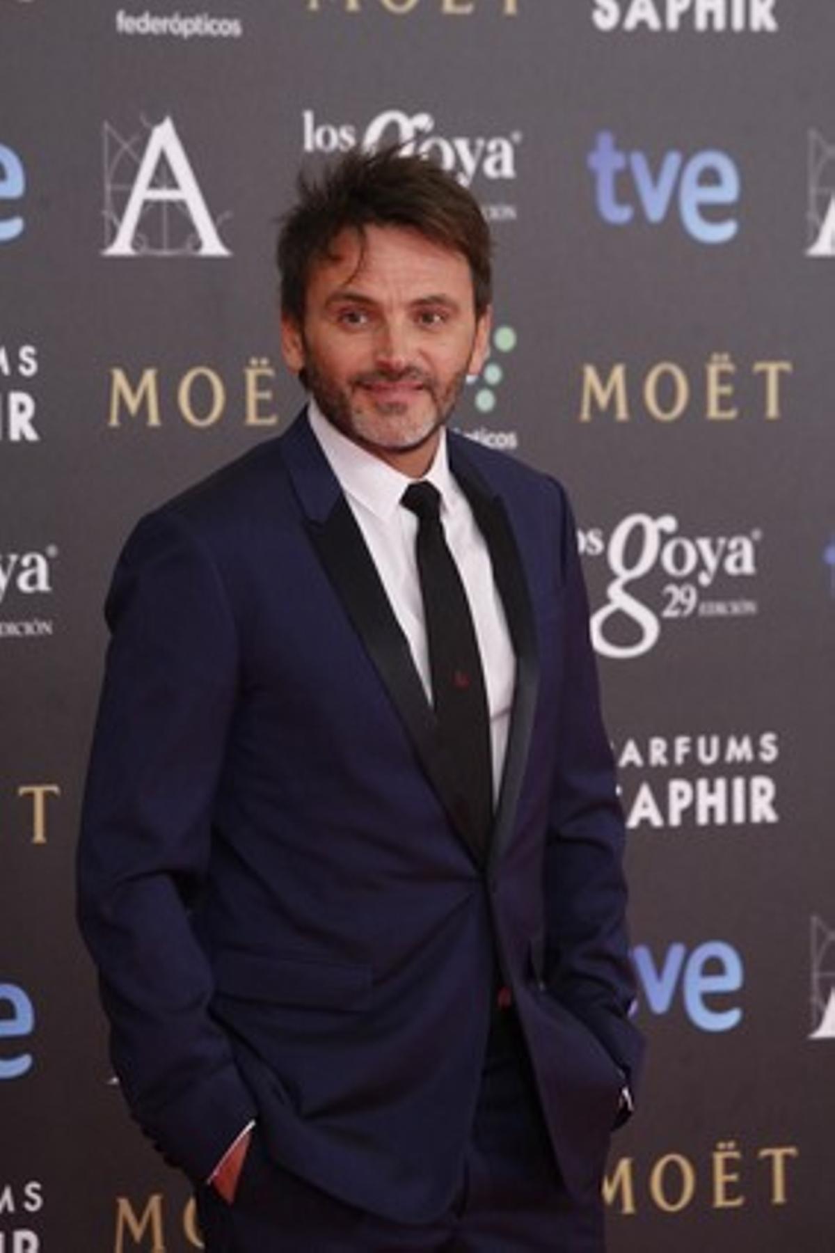 L’actor Fernando Tejero, posa per als fotògrafs.