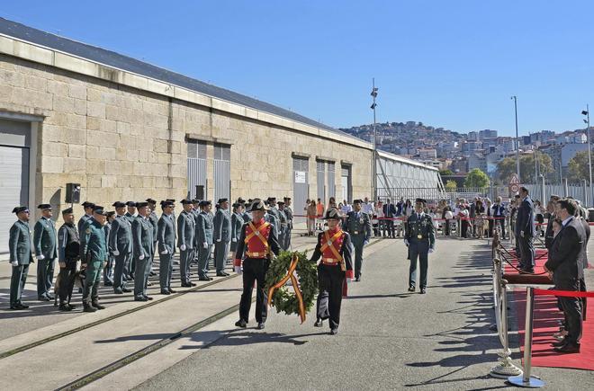 La Guardia Civil celebra en Vigo el día de su patrona, la Virgen del Pilar