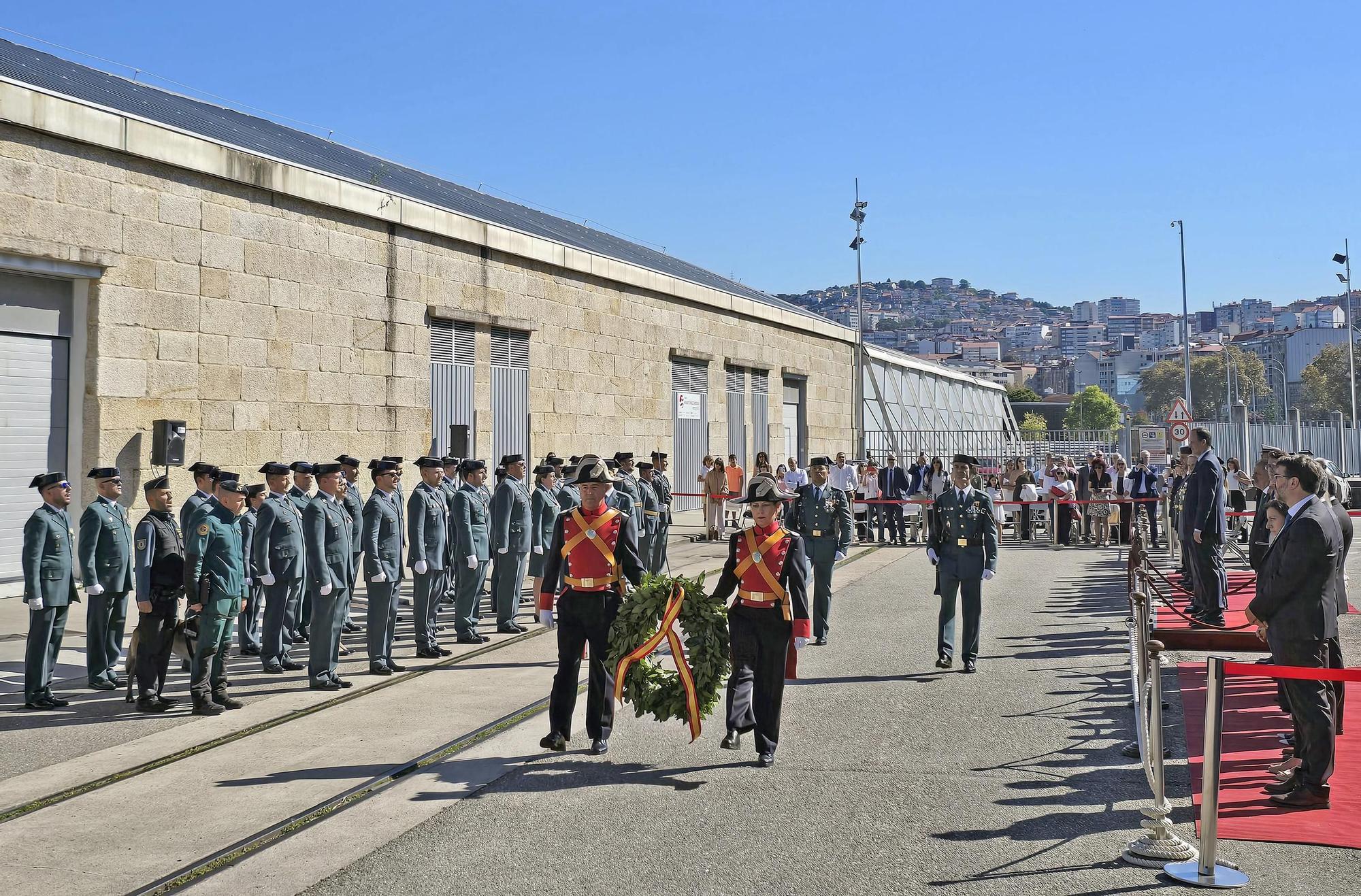 La Guardia Civil celebra en Vigo el día de su patrona, la Virgen del Pilar