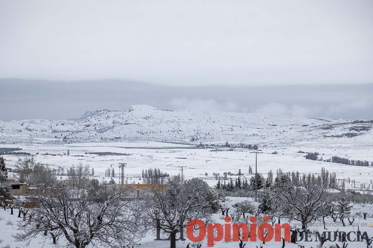 La comarca del Noroeste ofrece una estampa invernal