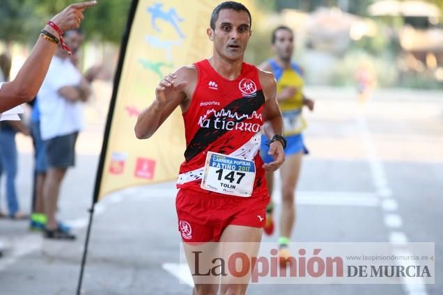 Carrera popular en Patiño.