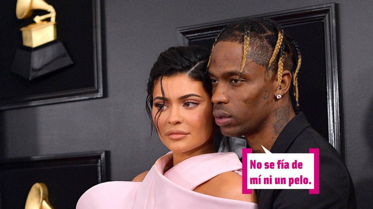 Kylie Jenner está deseandito que termine ya la gira mundial de Travis Scott